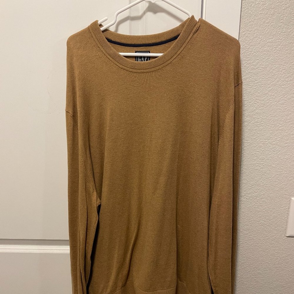 XXL Tan GAP Knit Sweater